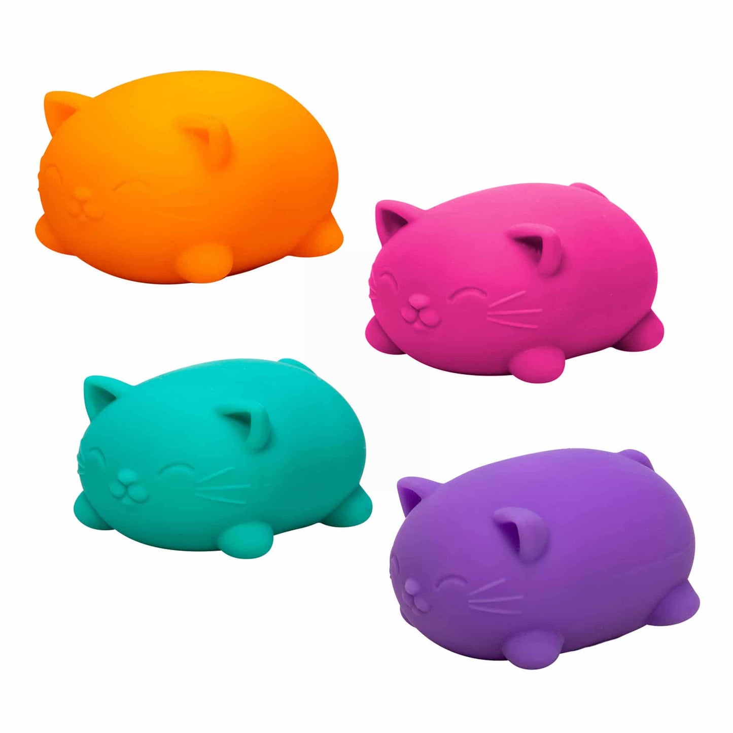 Adorable Character Cool Cats NeeDoh | Select Morning Crest - Cute Animal-Shaped NeeDoh Fidget Toy for Kids Detail