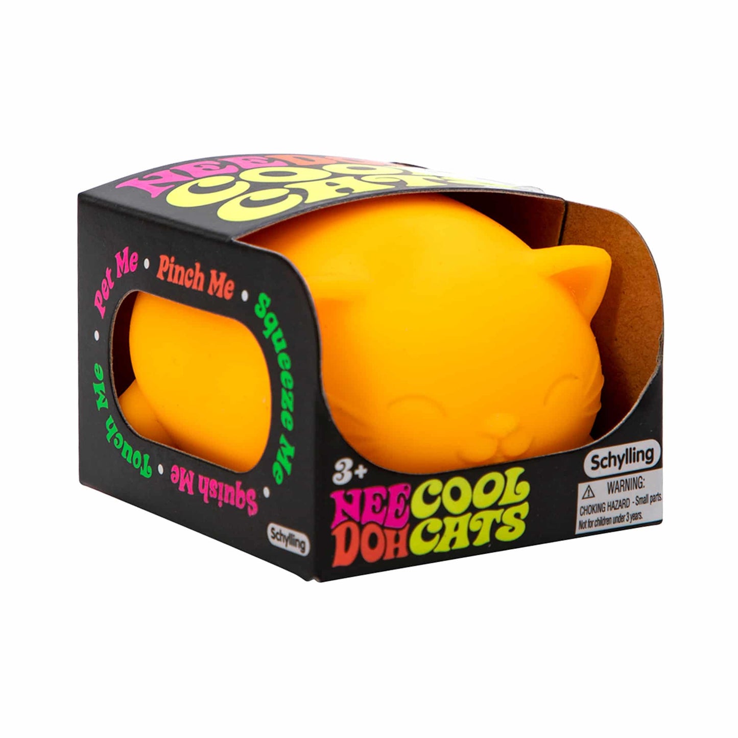 Adorable Character Cool Cats NeeDoh | Select Morning Crest - Cute Animal-Shaped NeeDoh Fidget Toy for Kids Detail