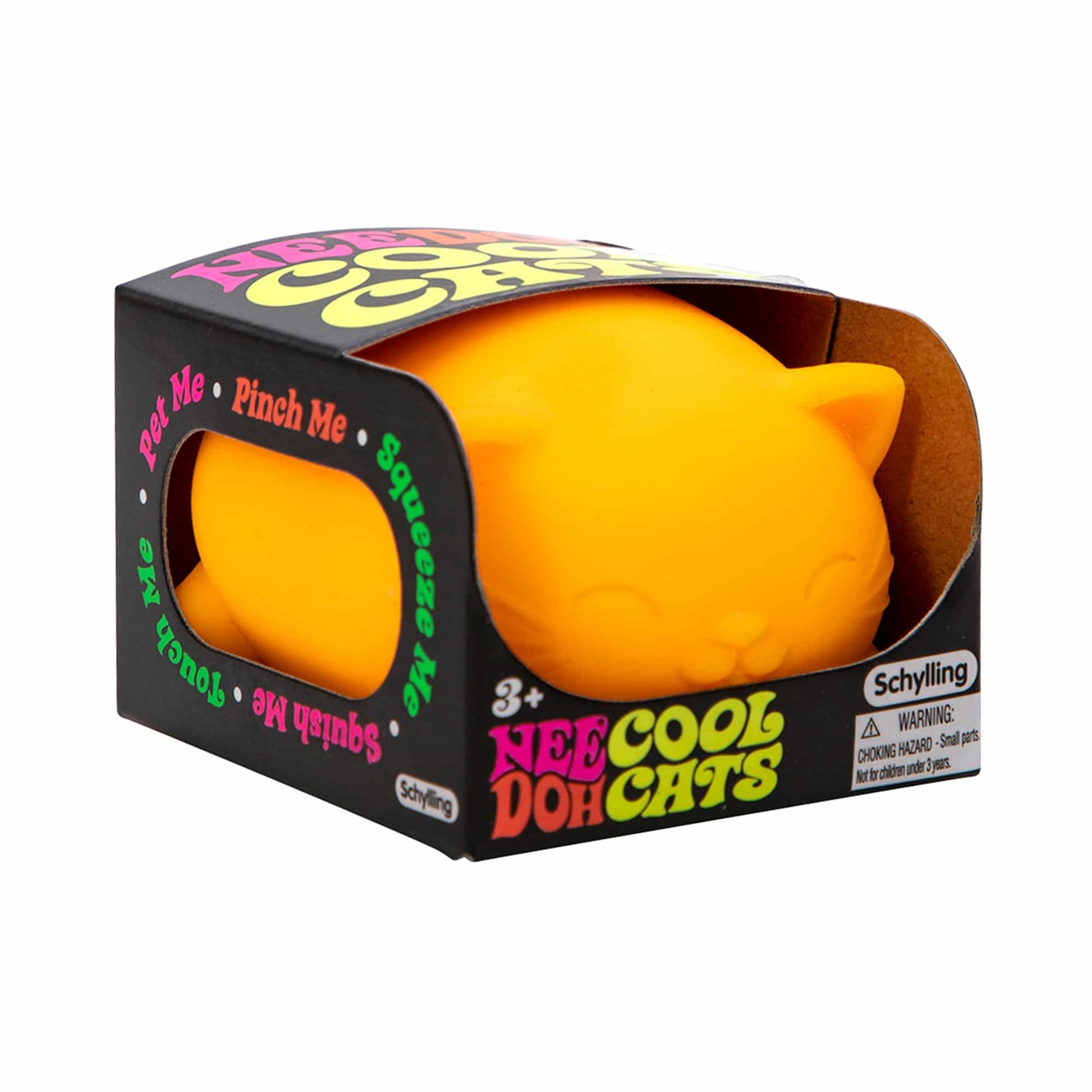 Adorable Character Cool Cats NeeDoh | Select Morning Crest - Cute Animal-Shaped NeeDoh Fidget Toy for Kids Detail