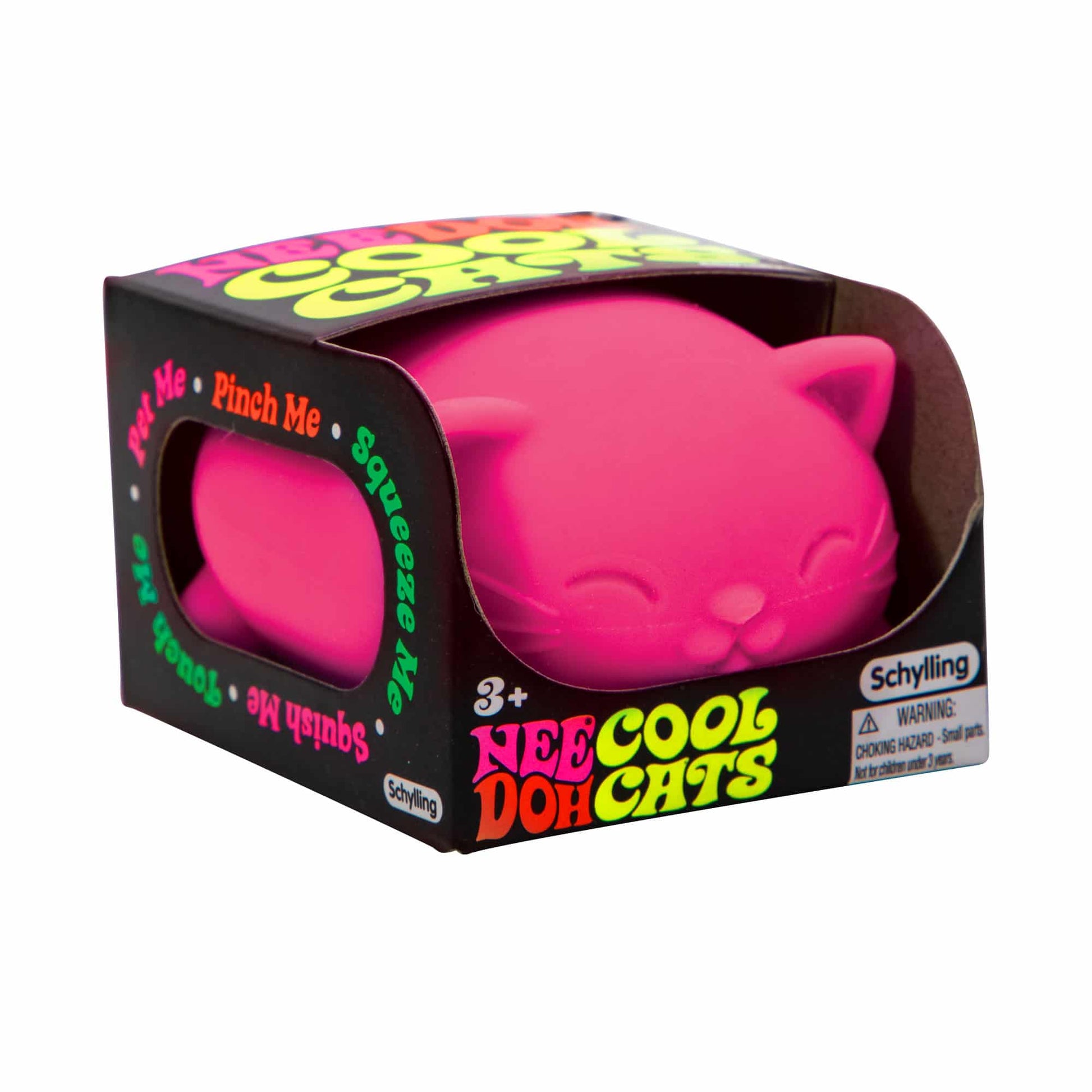 Adorable Character Cool Cats NeeDoh | Select Morning Crest - Cute Animal-Shaped NeeDoh Fidget Toy for Kids Detail