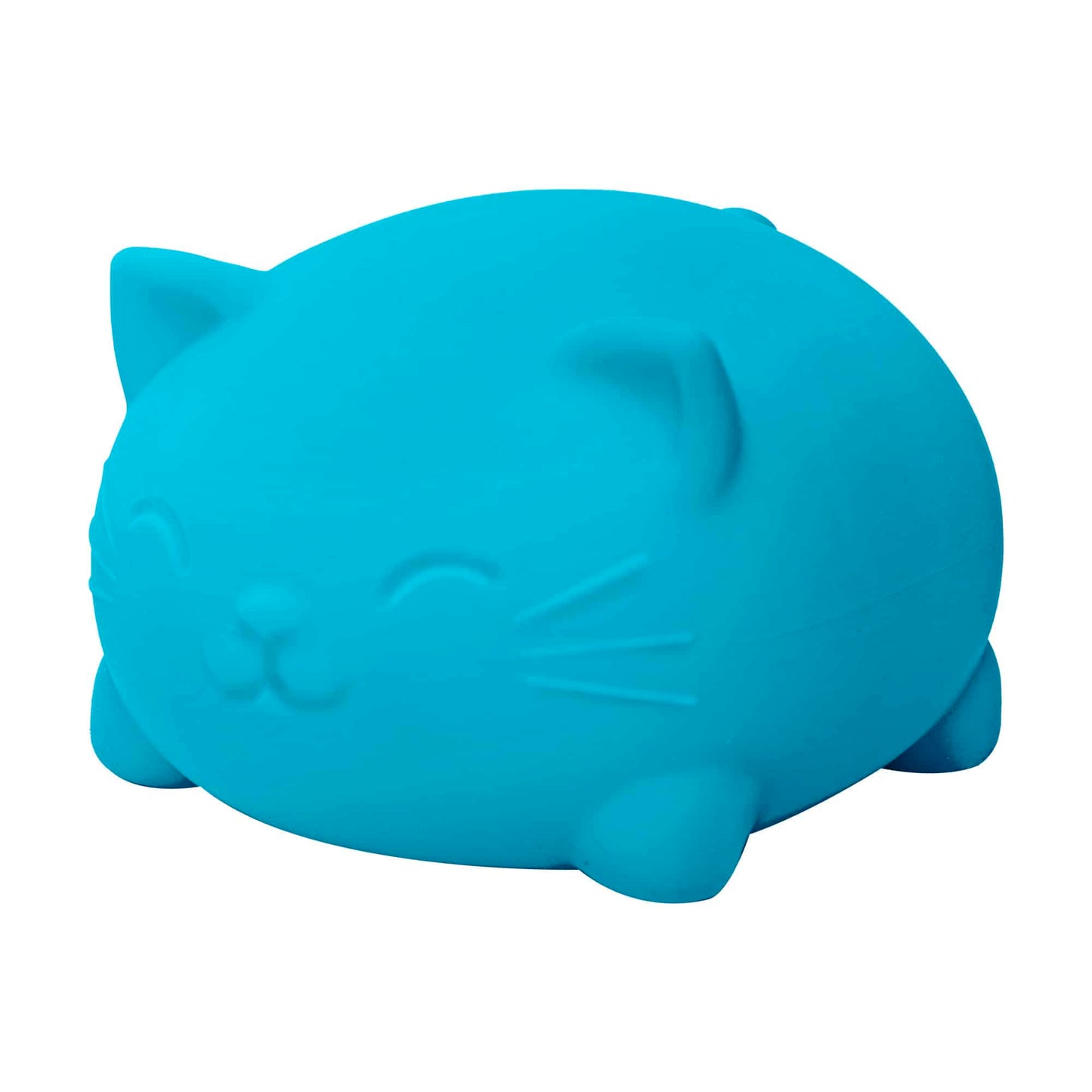 Cute Collectible Super NeeDoh Cool Cats | Select Opal Prairie - Dino Character Malt-Gel Filled Sensory Glob Detail
