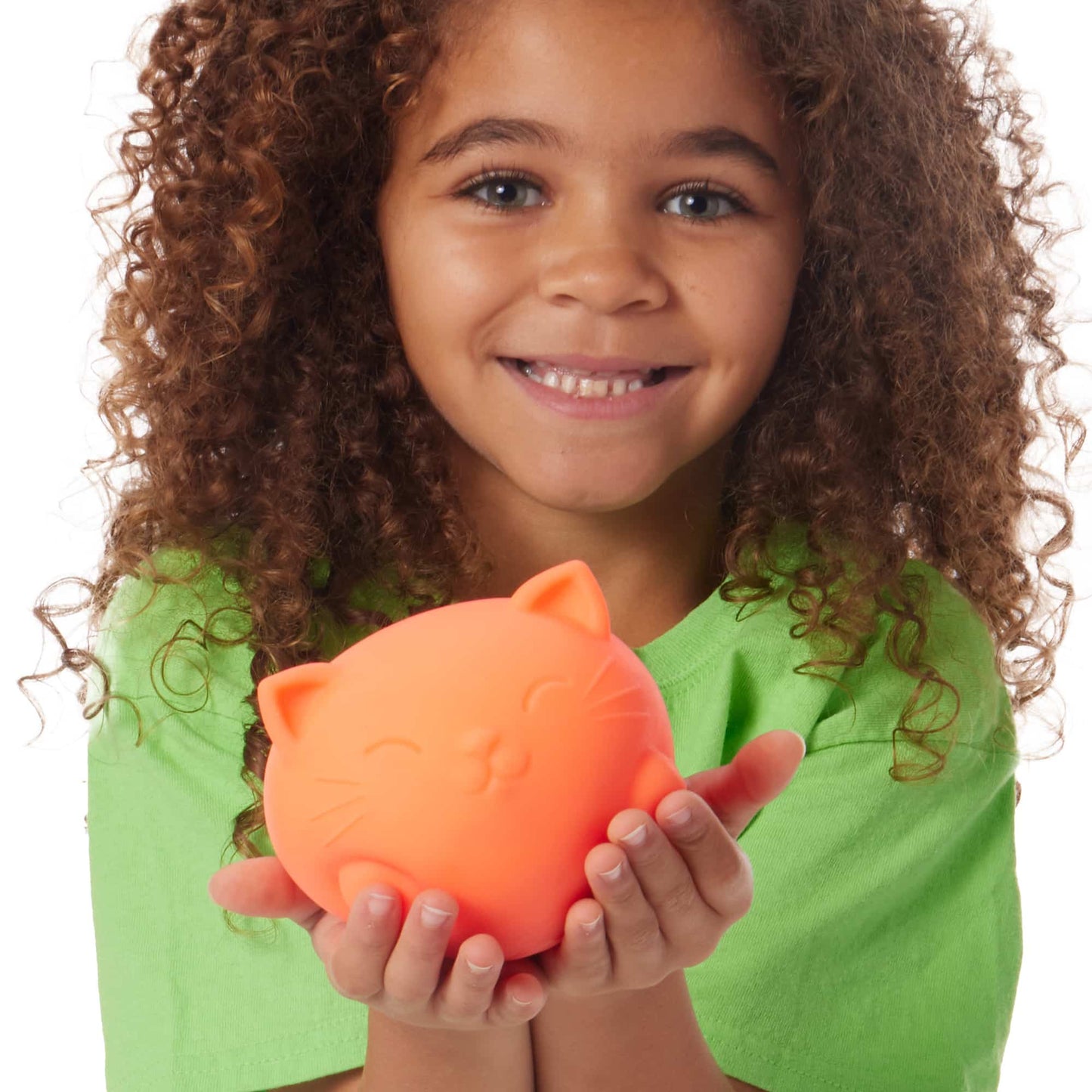 Cute Collectible Super NeeDoh Cool Cats | Select Opal Prairie - Dino Character Malt-Gel Filled Sensory Glob Detail