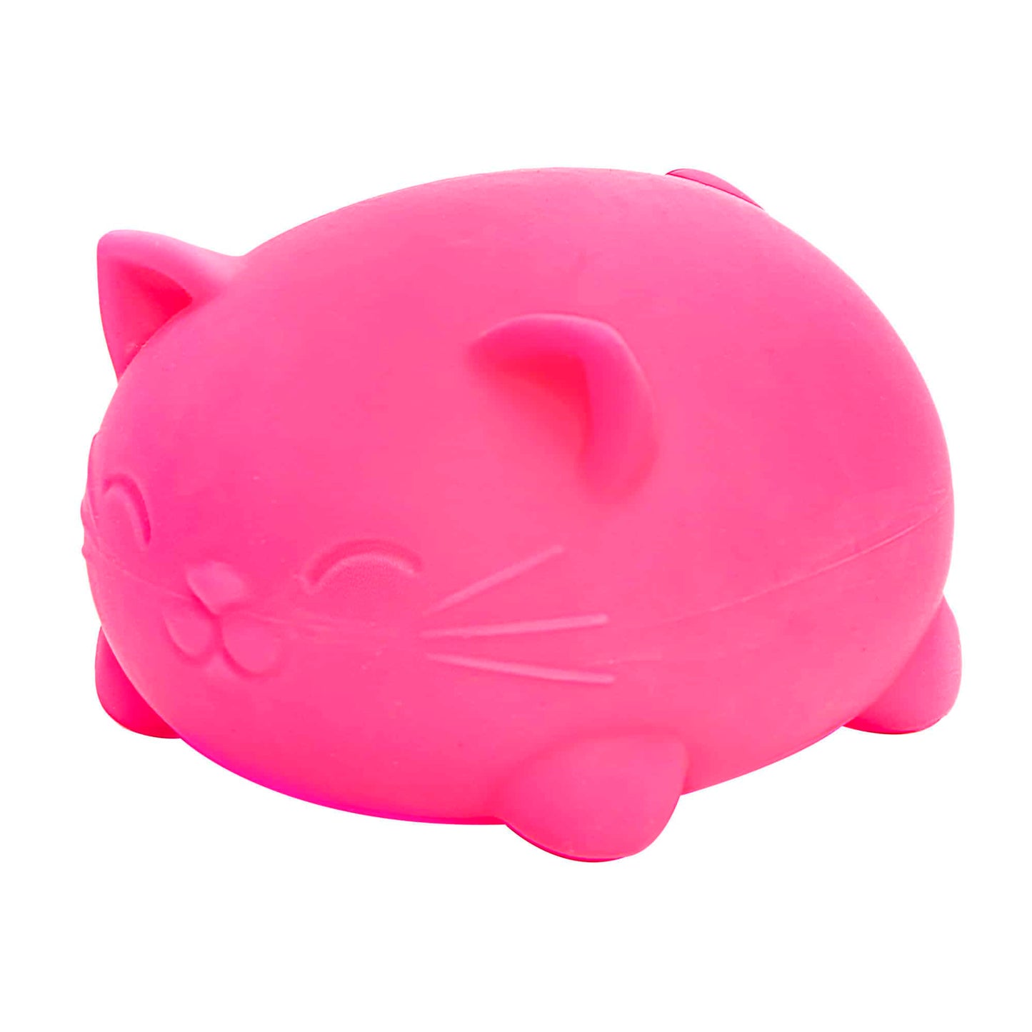 Cute Collectible Super NeeDoh Cool Cats | Select Opal Prairie - Dino Character Malt-Gel Filled Sensory Glob Detail