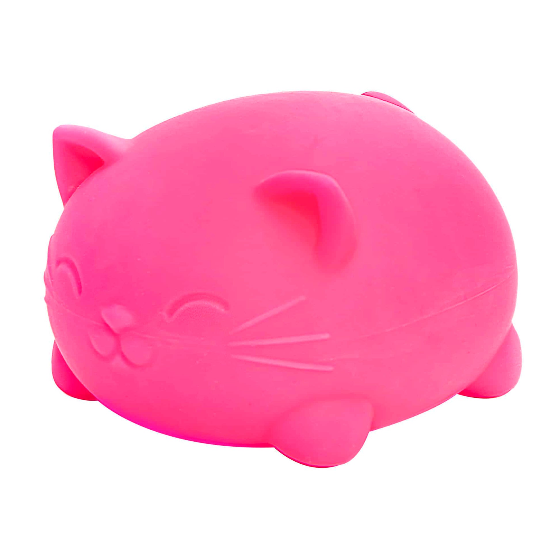 Cute Collectible Super NeeDoh Cool Cats | Select Opal Prairie - Dino Character Malt-Gel Filled Sensory Glob Detail