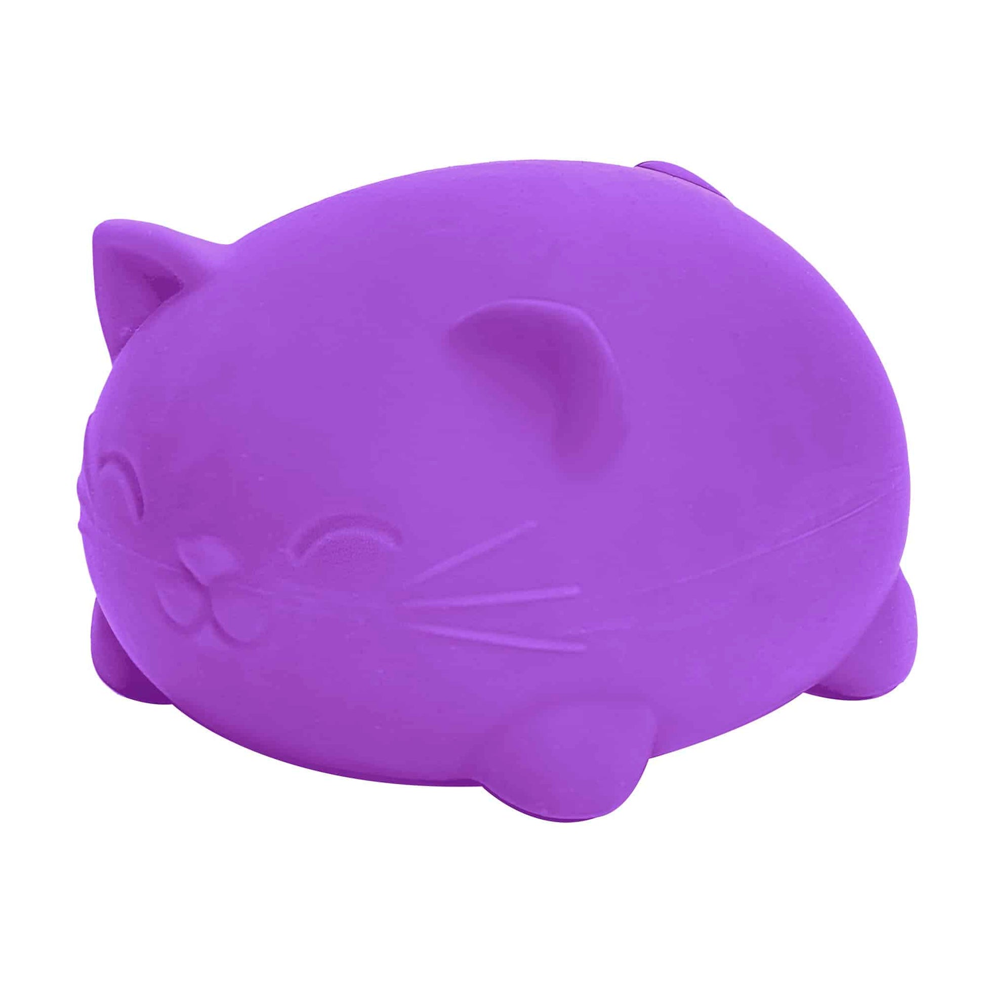 Cute Collectible Super NeeDoh Cool Cats | Select Opal Prairie - Dino Character Malt-Gel Filled Sensory Glob Detail