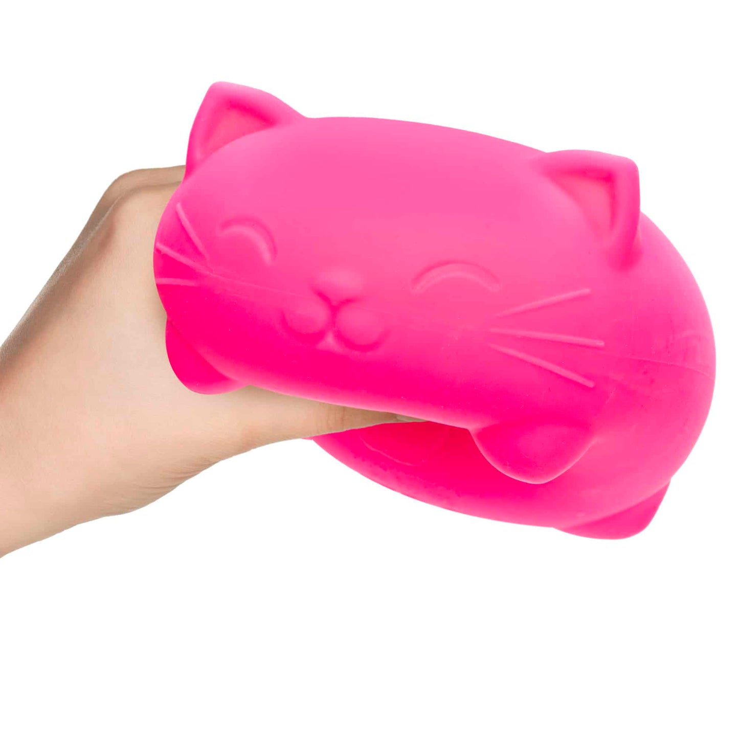 Cute Collectible Super NeeDoh Cool Cats | Select Opal Prairie - Dino Character Malt-Gel Filled Sensory Glob Detail