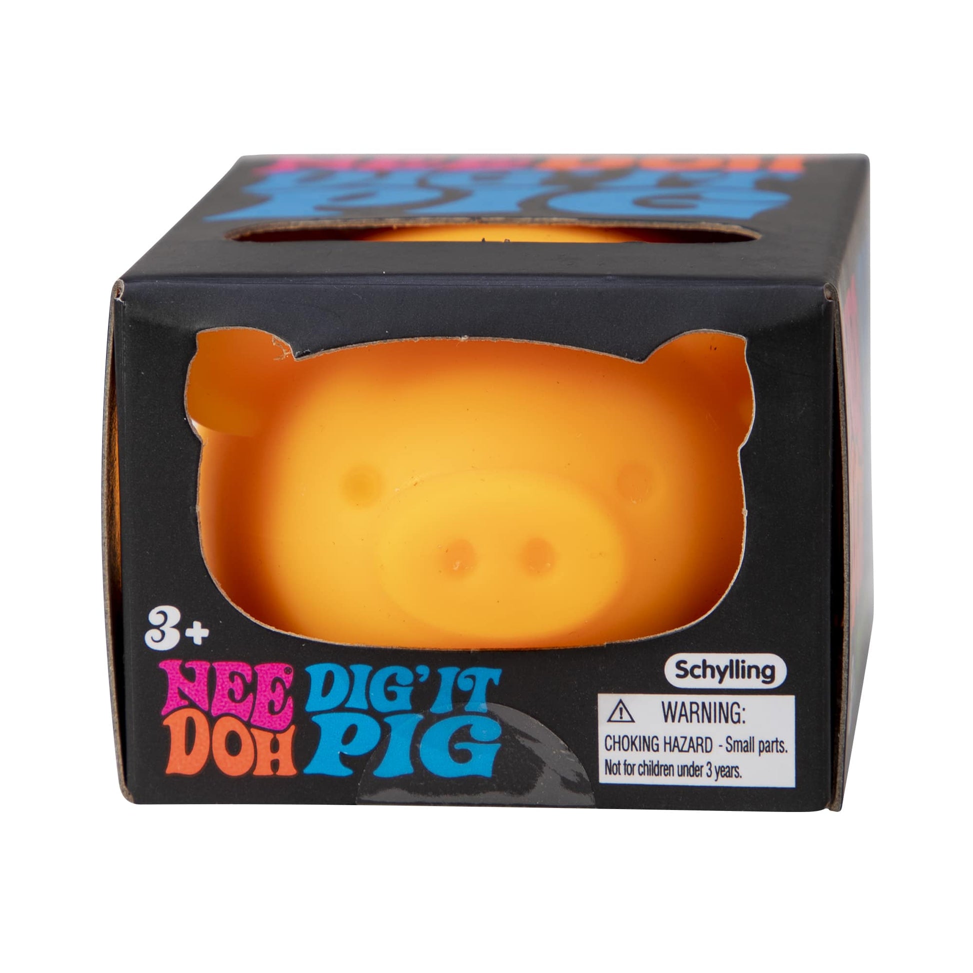 Animal-Shaped NeeDoh Dig’ It Pig | Select Velvet Canopy - Cute Animal-Shaped NeeDoh Fidget Toy for Kids Detail