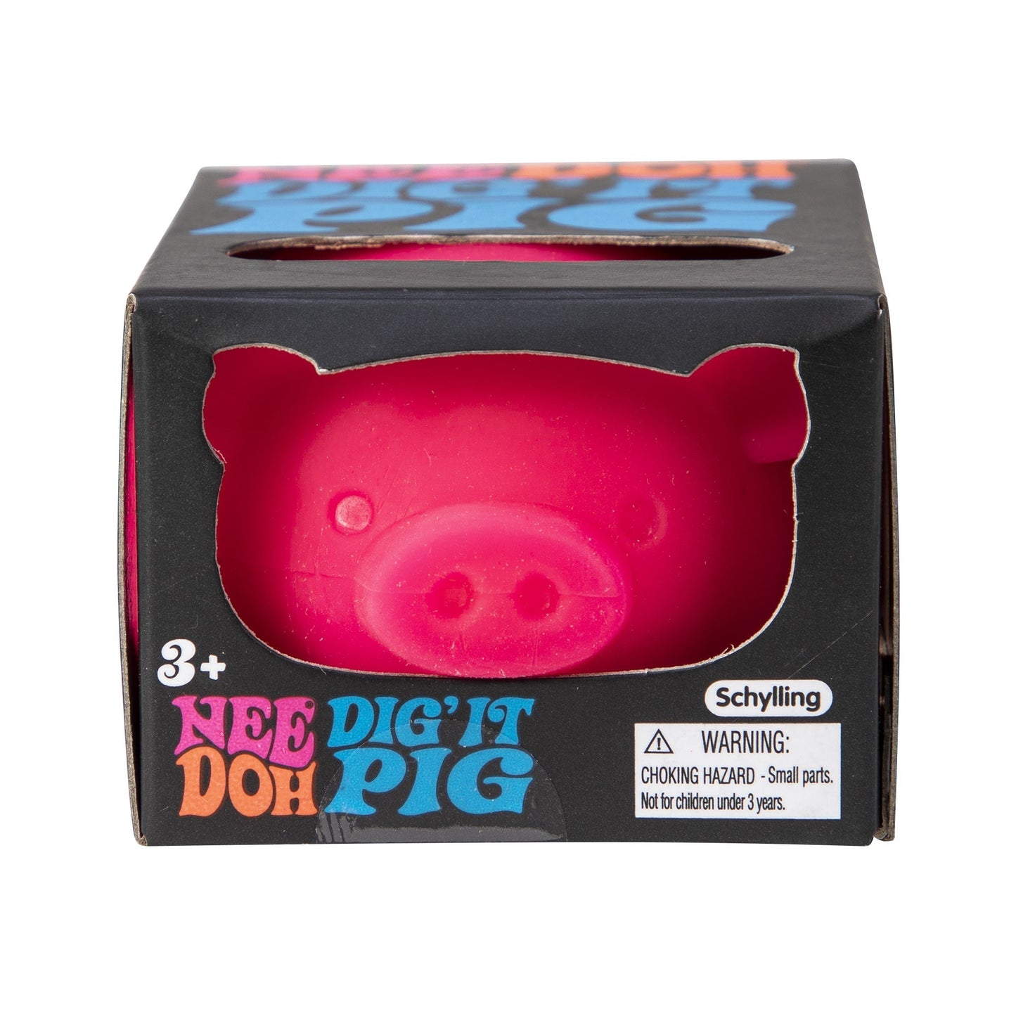 Animal-Shaped NeeDoh Dig’ It Pig | Select Velvet Canopy - Cute Animal-Shaped NeeDoh Fidget Toy for Kids Detail