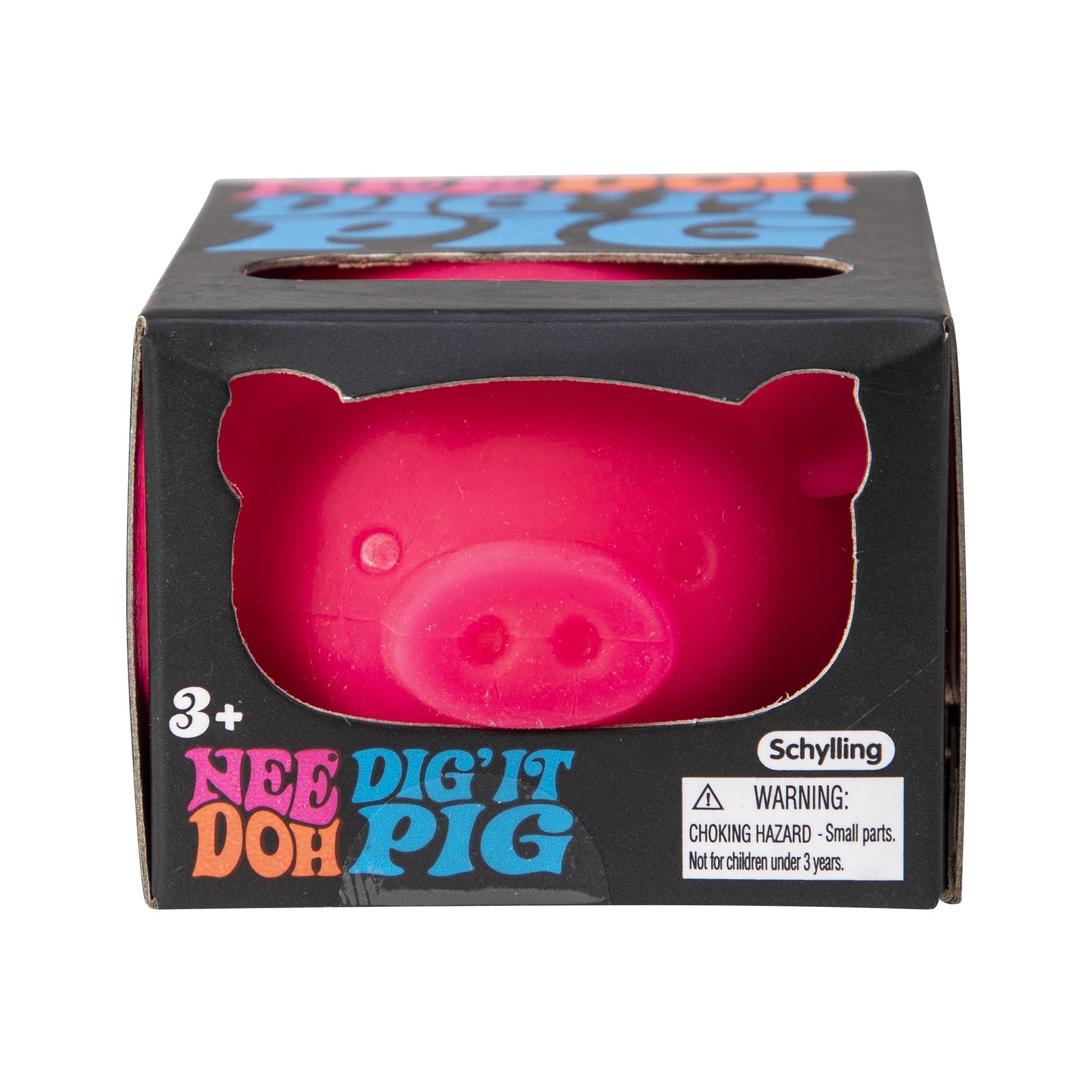 Animal-Shaped NeeDoh Dig’ It Pig | Select Velvet Canopy - Cute Animal-Shaped NeeDoh Fidget Toy for Kids Detail