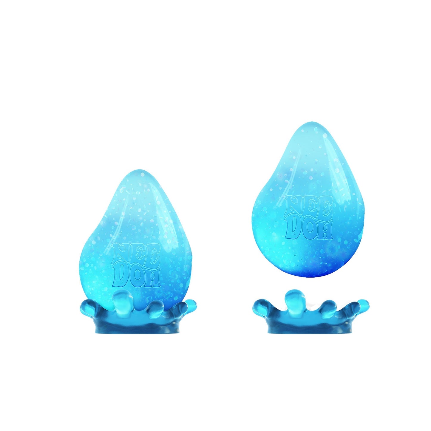 Fun Food Fidget NeeDoh Dream Drop | Select Linen Ridge - Deliciously Soft Cupcake Sensory Glob Detail