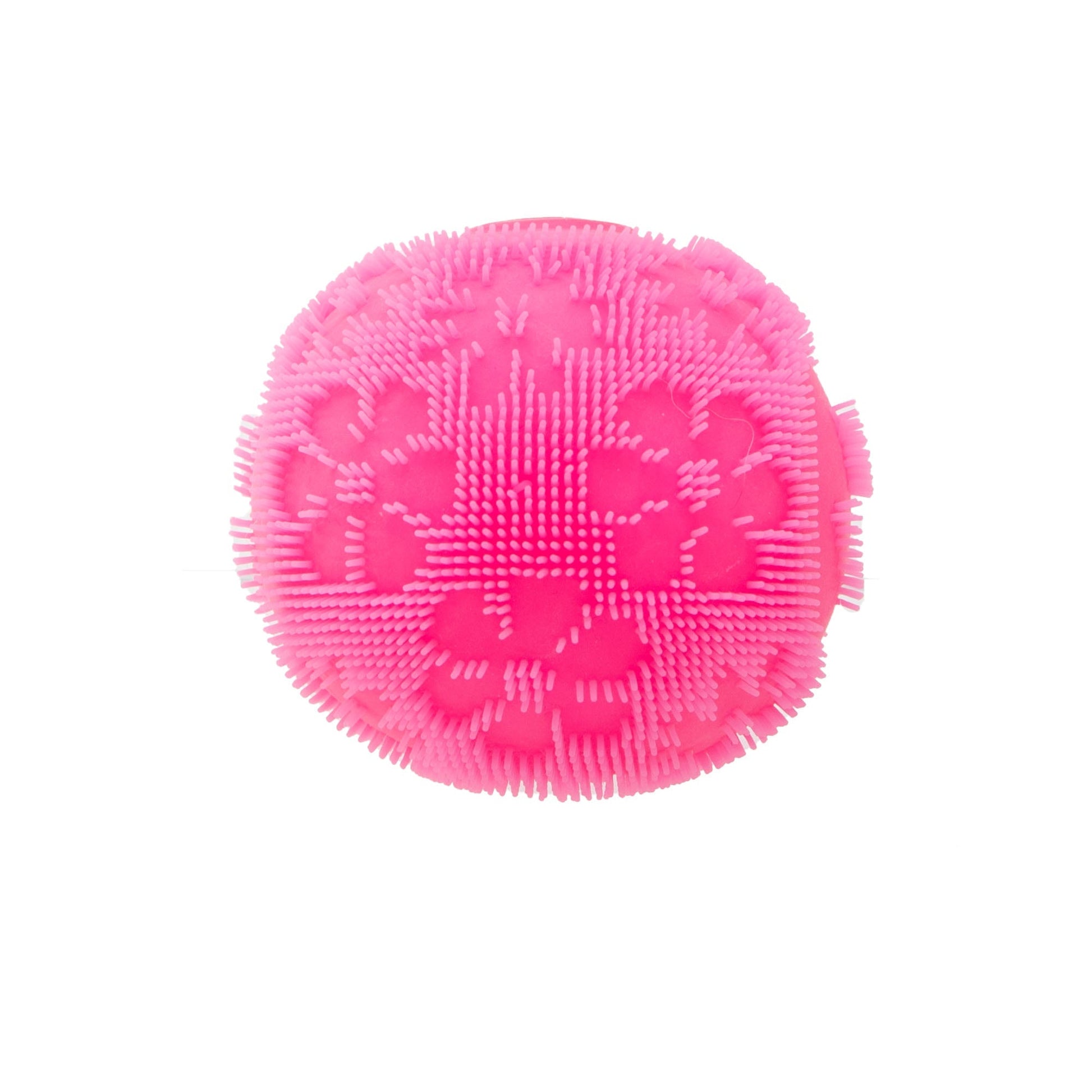 Shaggy Tactile NeeDoh Fuzz Ball Flower Power | Signature Elm Point - Furry Coated Soft Touch Squishable Ball Detail
