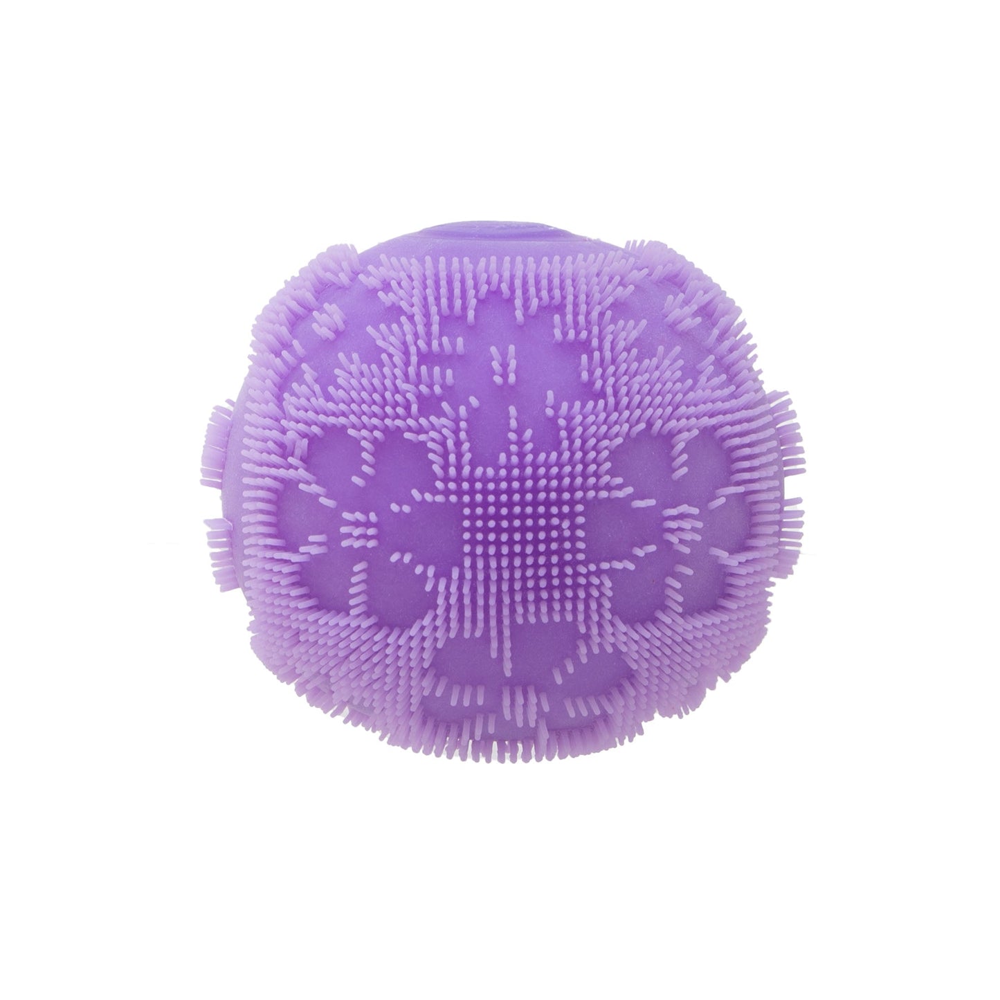 Shaggy Tactile NeeDoh Fuzz Ball Flower Power | Signature Elm Point - Furry Coated Soft Touch Squishable Ball Detail