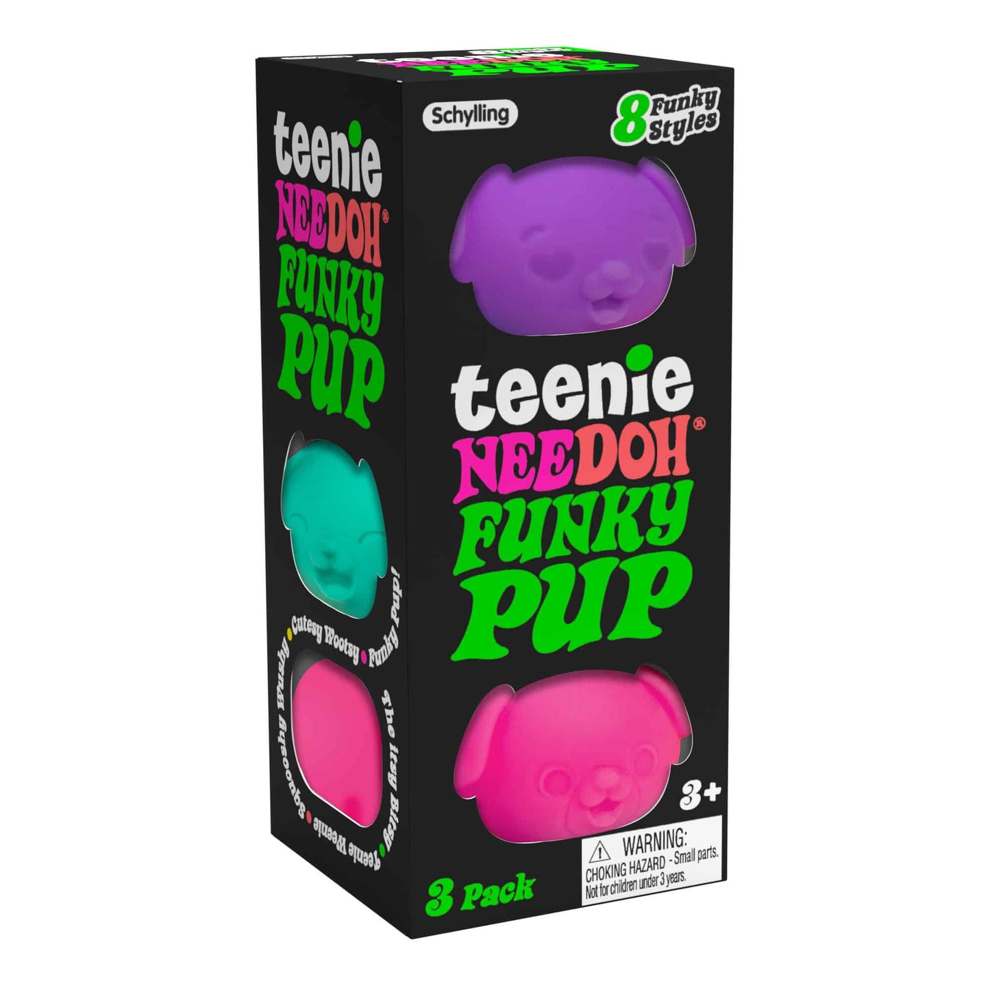 Adorable Character Teenie NeeDoh Funky Pup | Edition Copper Bloom - Dino Character Malt-Gel Filled Sensory Glob - Default Title