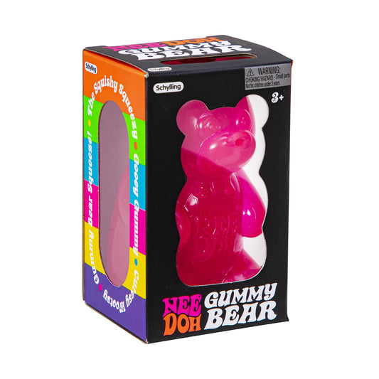Fun Food Fidget NeeDoh Gummy Bear | Edition Canyon Forest - Fun Food Fidget Cookie Squishable Toy - Surprise Me! (Random Color)