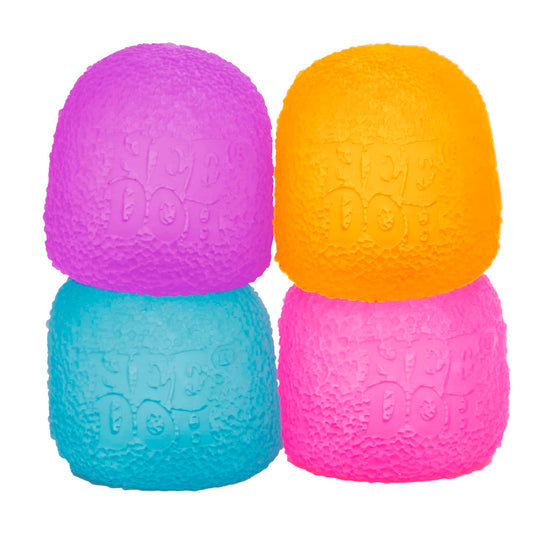 Deliciously Squishy NeeDoh Gumdrop | Edition Juniper Flare - Playful Star & Heart Shaped Geometric NeeDoh Detail