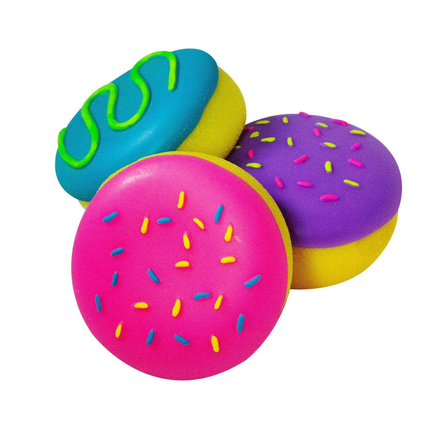 Sweet Treat Shaped Jelly Dohnut NeeDoh | Signature Seaside Lane - Deliciously Soft Cupcake Sensory Glob Detail