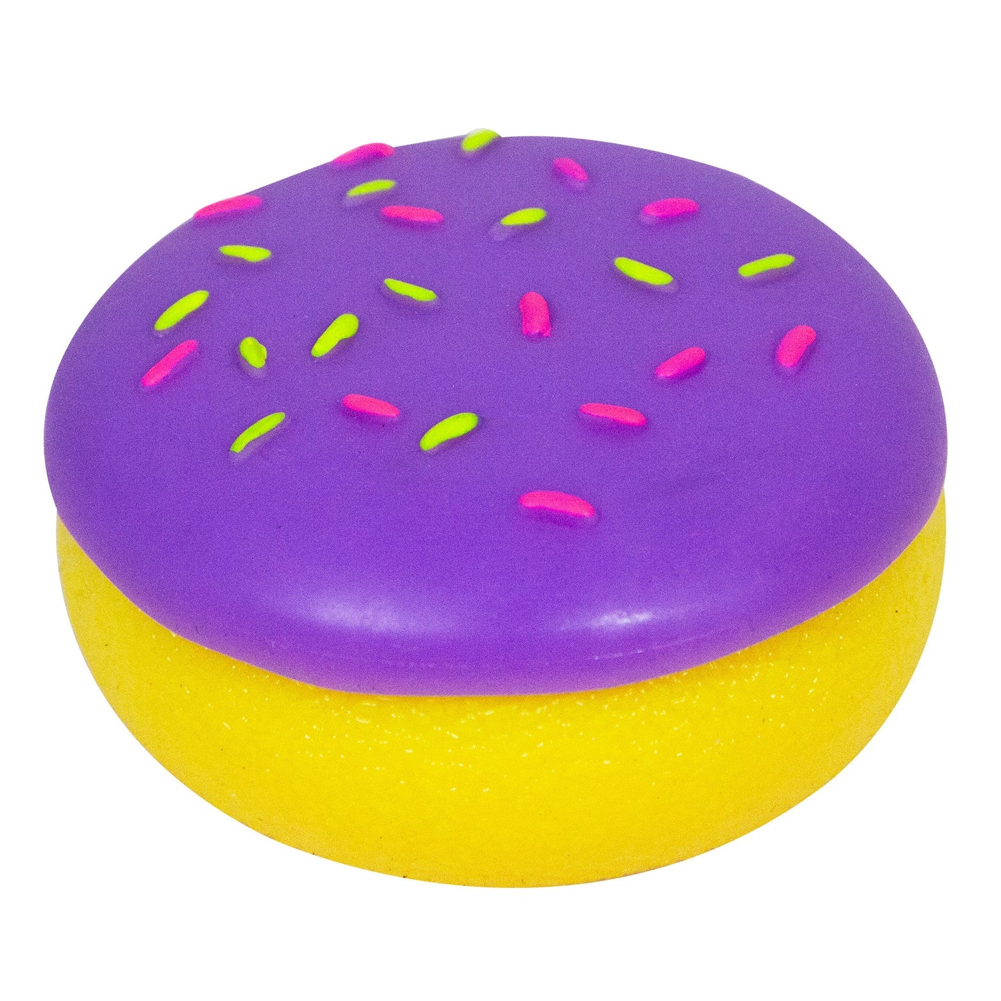 Sweet Treat Shaped Jelly Dohnut NeeDoh | Signature Seaside Lane - Deliciously Soft Cupcake Sensory Glob Detail
