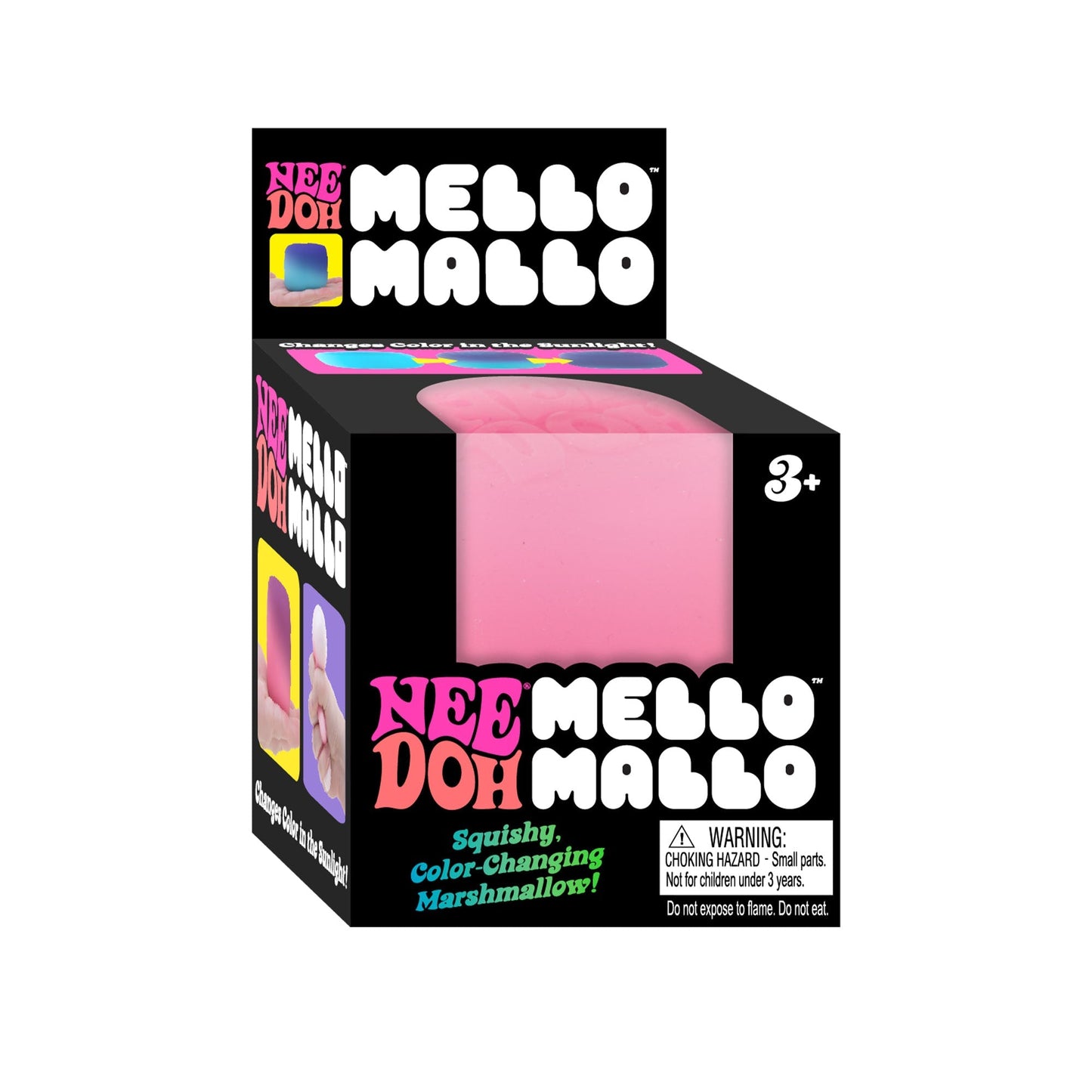Sweet Treat Shaped NeeDoh Mello Mallo | Series Stone Harbor - Fun Food Fidget Cookie Squishable Toy Detail