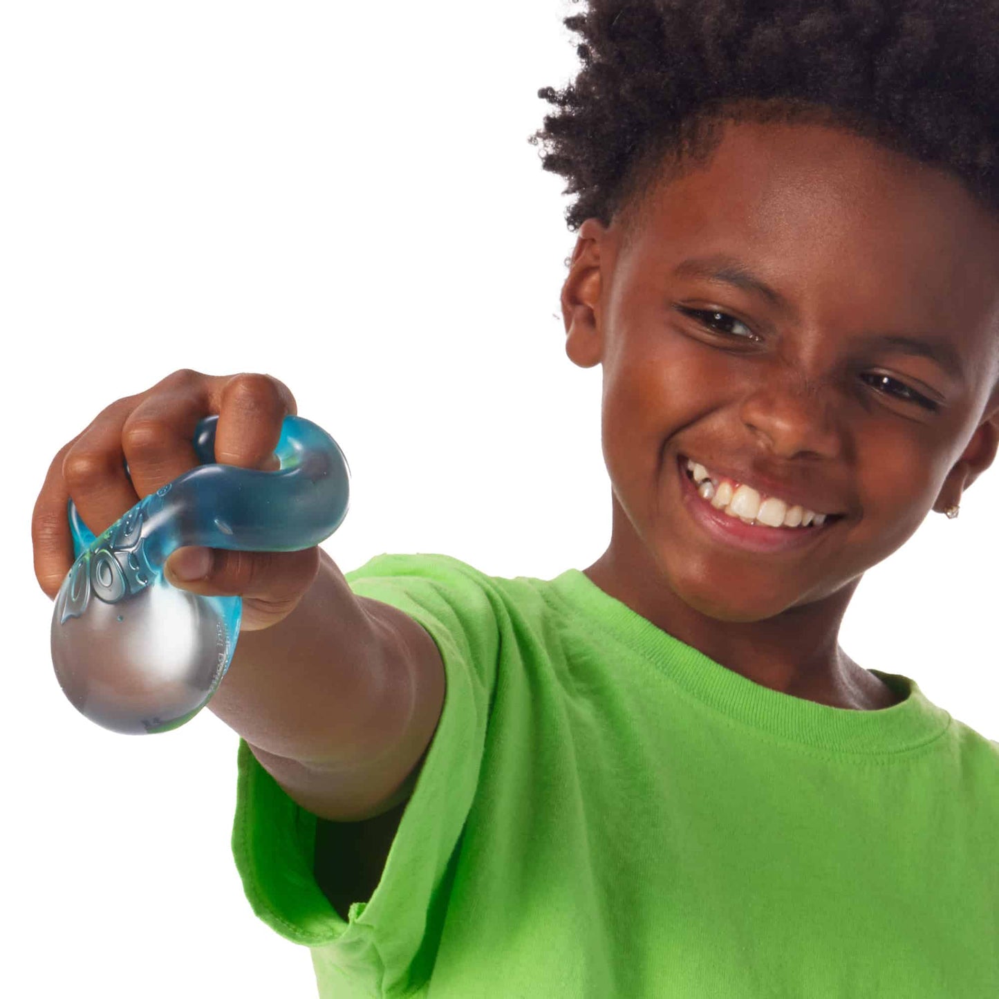Crystal Clear NeeDoh Nice Cube | Series Elm Bridge - Nice Cubes Clear Satisfying Crunch Stress Toy Detail