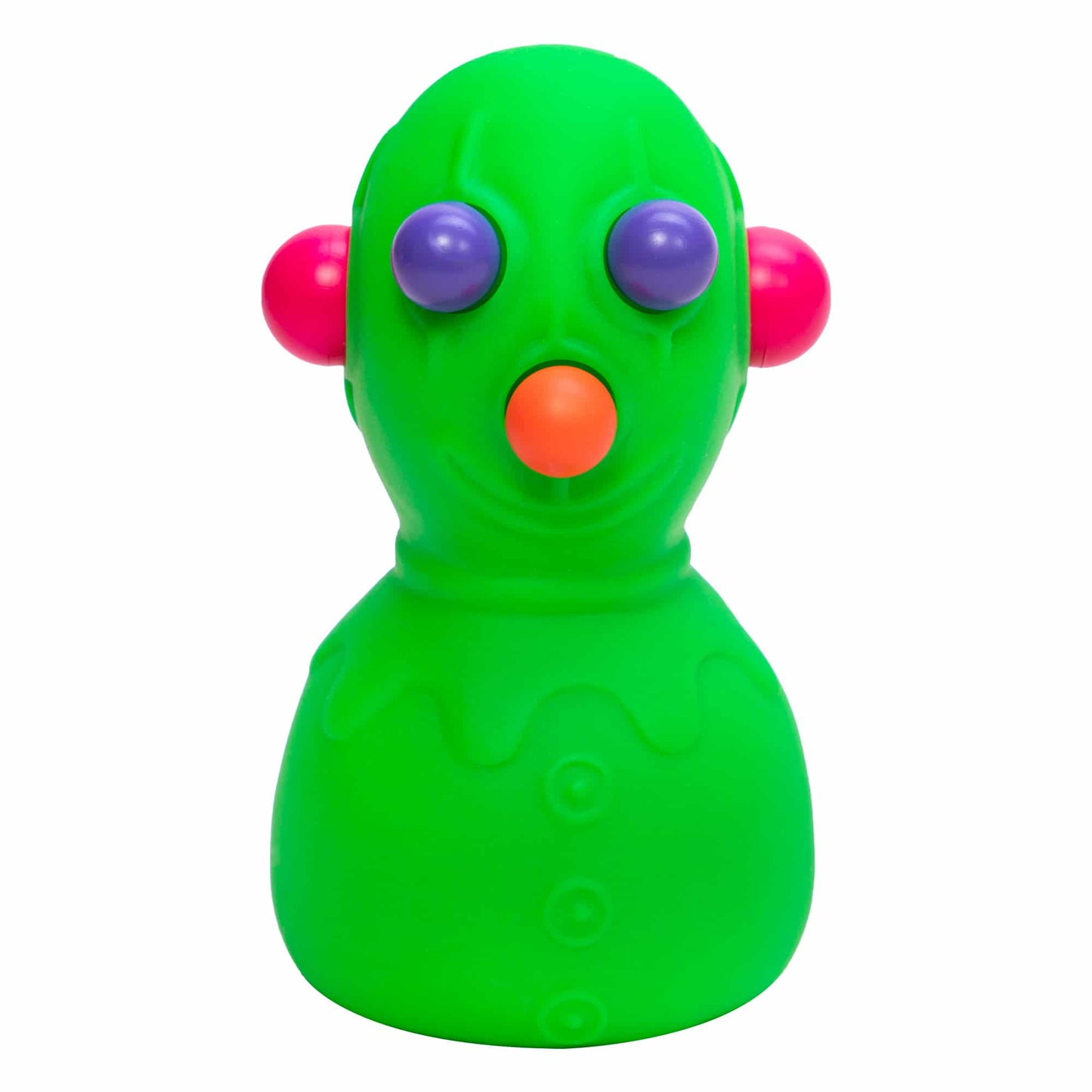 Fun Fidget Monster NeeDoh Panic Pete | Signature Seaside Bay - Collectible Shaggy Monster Squishable Toy Detail