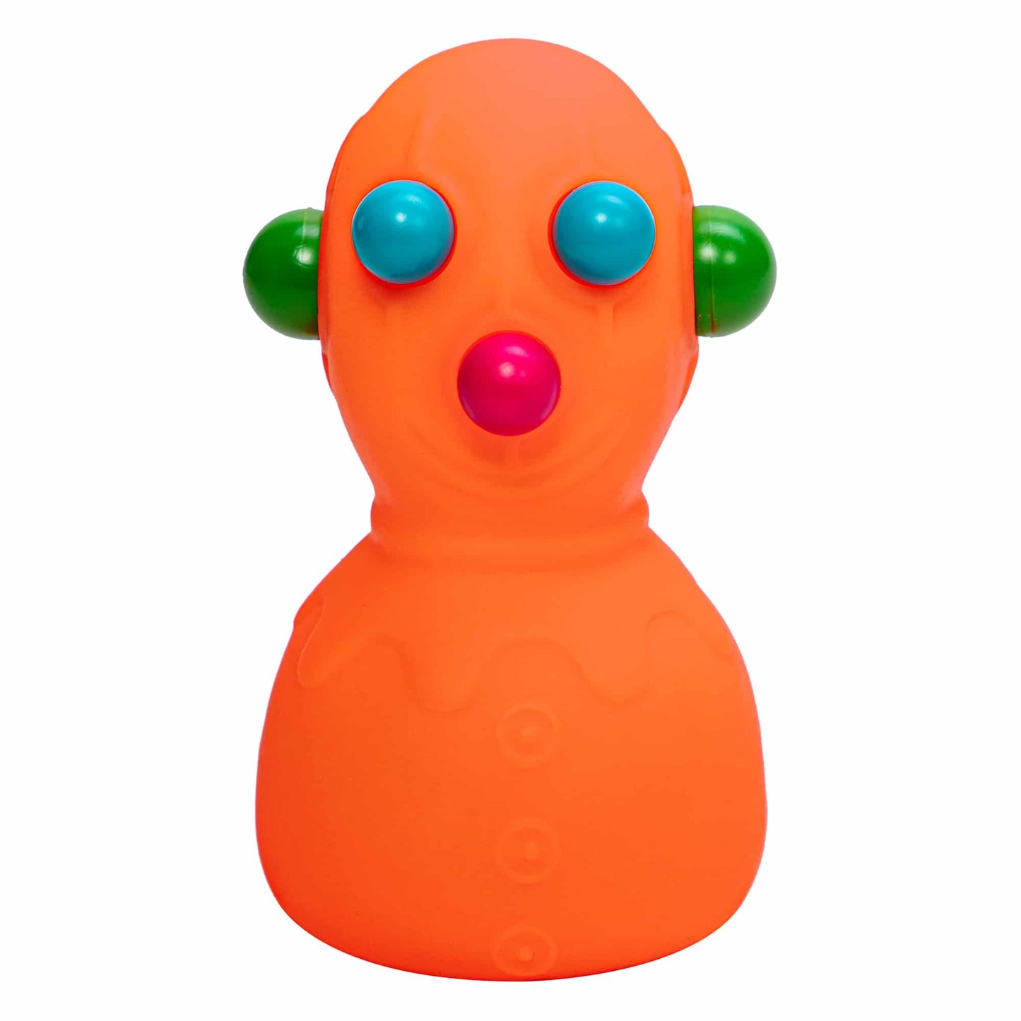 Fun Fidget Monster NeeDoh Panic Pete | Signature Seaside Bay - Collectible Shaggy Monster Squishable Toy Detail