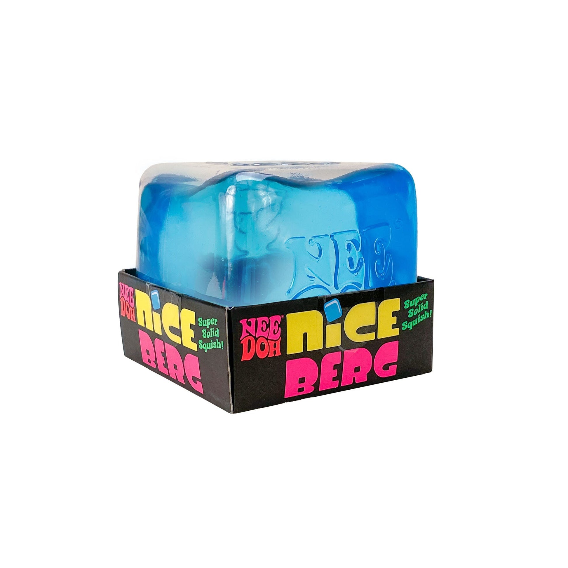 Satisfying Crunch NeeDoh Nice Berg | Reserve Oak Hollow - Crystal Clear Squishable Ice Cube NeeDoh - Default Title