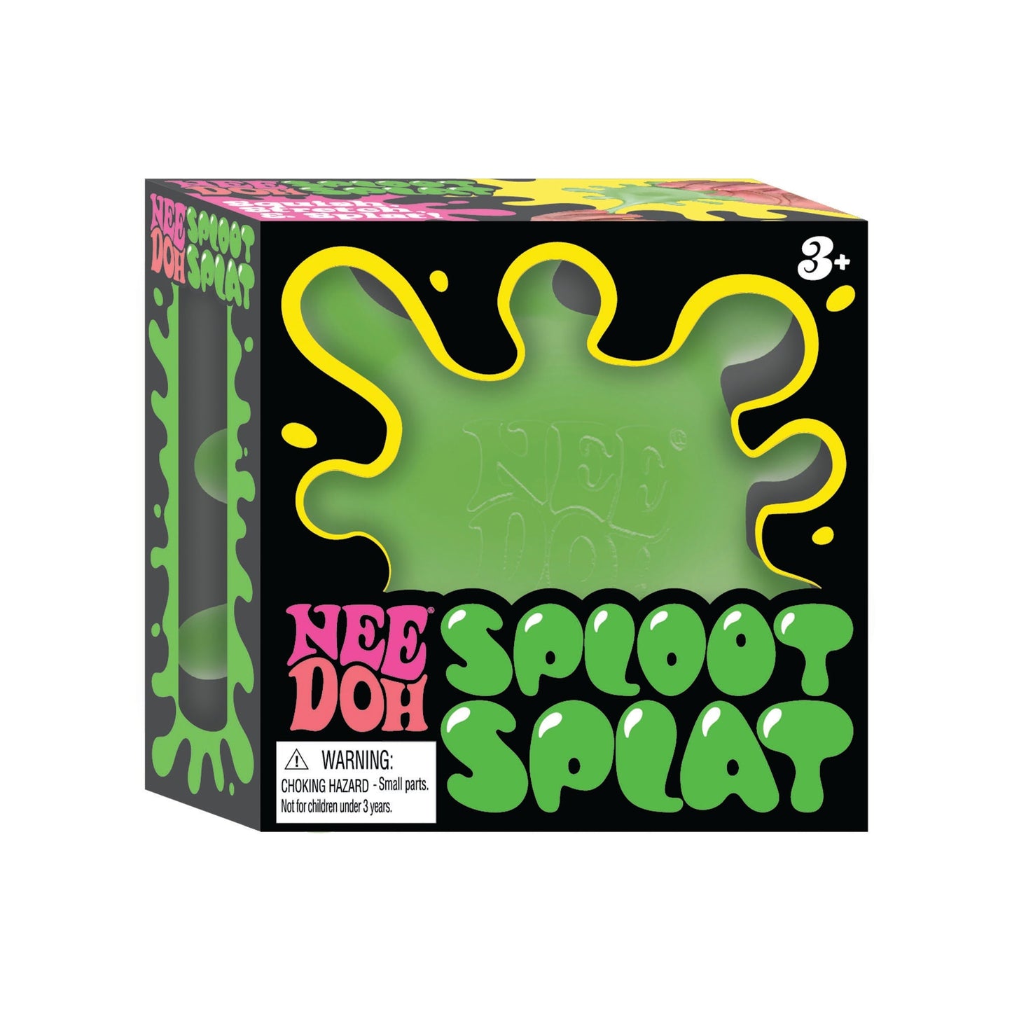 Spiky Ribbed NeeDoh SplootSplat | Edition Morning Cove - Shaggy Tactile Ribbed Stress Relief Toy Detail