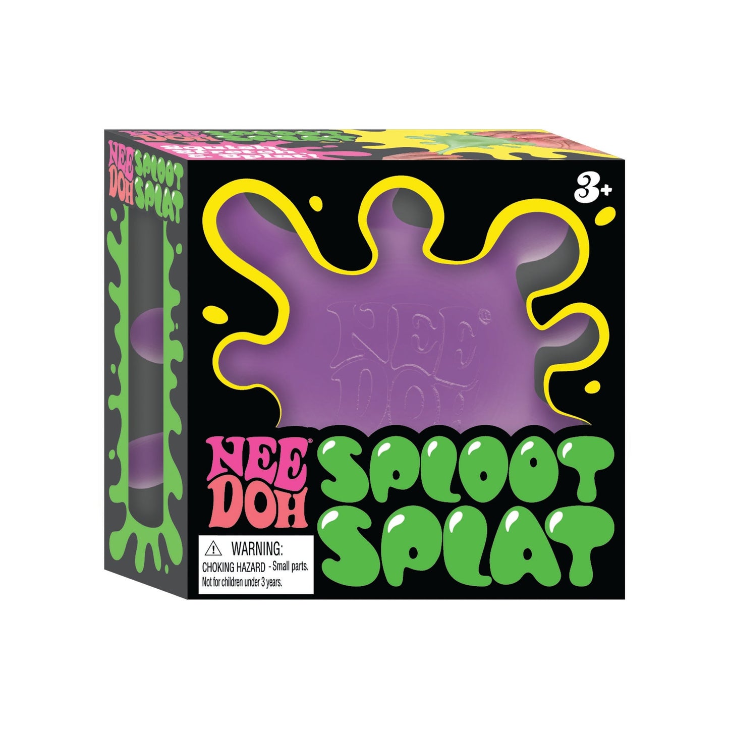 Spiky Ribbed NeeDoh SplootSplat | Edition Morning Cove - Shaggy Tactile Ribbed Stress Relief Toy Detail