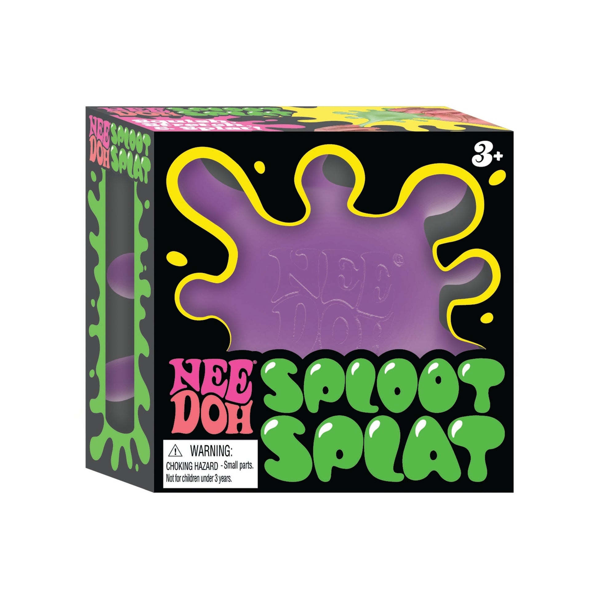 Spiky Ribbed NeeDoh SplootSplat | Edition Morning Cove - Shaggy Tactile Ribbed Stress Relief Toy Detail