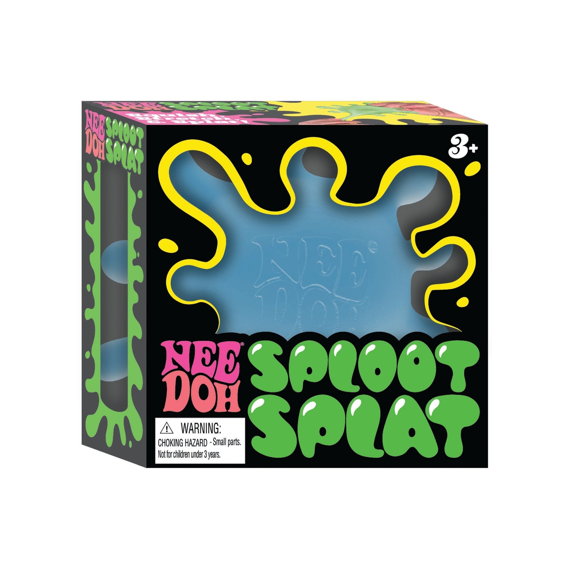 Spiky Ribbed NeeDoh SplootSplat | Edition Morning Cove - Shaggy Tactile Ribbed Stress Relief Toy Detail